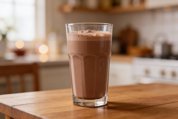 پودر اسلیم فیت دوبیس در یک لیوان آماده مصرف برای لاغری